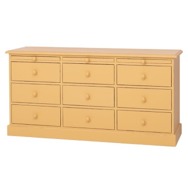 Chest of drawers with 9 drawers