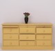 Chest of drawers with 9 drawers