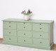 Chest of drawers with 9 drawers