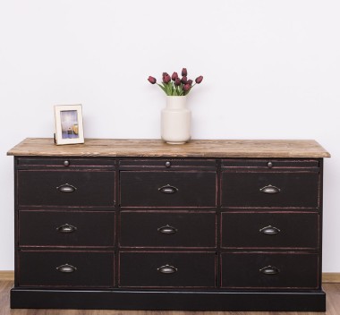 Chest of drawers with 9 drawers