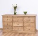 Chest of drawers with 9 drawers