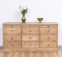 Chest of drawers with 9 drawers