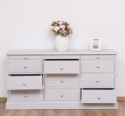 Chest of drawers with 9 drawers