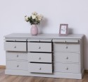 Chest of drawers with 9 drawers