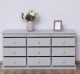 Chest of drawers with 9 drawers