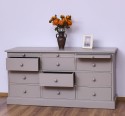 Chest of drawers with 9 drawers