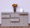 Chest of drawers with 9 drawers