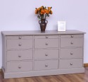 Chest of drawers with 9 drawers