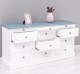 Chest of drawers with 9 drawers