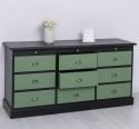 Chest of drawers with 9 drawers