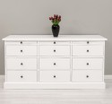 Chest of drawers with 9 drawers