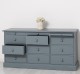 Chest of drawers with 9 drawers