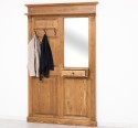 Hanger with mirror, 1 drawer