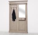 Hanger with mirror, 1 drawer