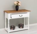 Console with 1 drawer - Top_P064 - Corp_P004 - DOUBLE COLORED