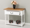 Console with 1 drawer - Top_P064 - Corp_P004 - DOUBLE COLORED