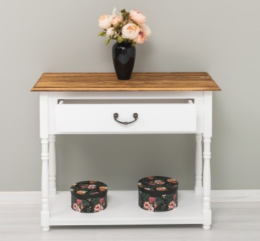 Console with 1 drawer - Top_P064 - Corp_P004 - DOUBLE COLORED