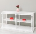 Large console with turned legs, 1 shelf - Color_P030++P004A - DOUBLE LAYER ANTIC