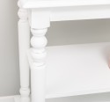 Large console with turned legs, 1 shelf - Color_P030++P004A - DOUBLE LAYER ANTIC