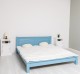 3 panel headboard bed 180x200+2 x Nightstand, Shutter Collection - Color Bed_P053 - Color Nighstands_P004 - PAINT