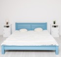 3 panel headboard bed 180x200+2 x Nightstand, Shutter Collection - Color Bed_P053 - Color Nighstands_P004 - PAINT