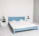 3 panel headboard bed 180x200+2 x Nightstand, Shutter Collection - Color Bed_P053 - Color Nighstands_P004 - PAINT