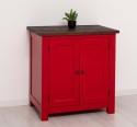 Kitchen furniture with 2 doors - Color Top_P085 - Color Ext._P047 / Color Int._P004 - TRIPLE COLORED