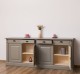 Buffet with 4 doors and 4 drawers, Directoire Collection