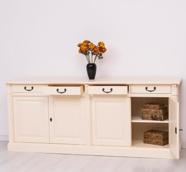 Buffet with 4 doors and 4 drawers, Directoire Collection