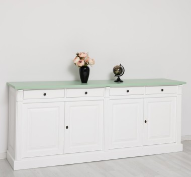 Buffet with 4 doors and 4 drawers, Directoire Collection