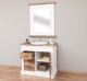 Ornamental bathroom cabinet for sink with 3 drawers and 1 door - sink is not included in the price