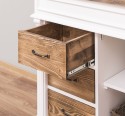 Ornamental bathroom cabinet for sink with 3 drawers and 1 door - sink is not included in the price