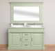 Bathroom cabinet for 2 sink, ornate - sink are not included in the price