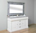 Bathroom cabinet for 2 sink, ornate - sink are not included in the price