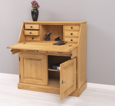 Office furniture with built-in table top, 2 doors and 2 drawers, BAS