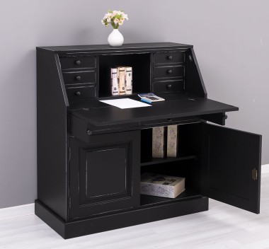 Office furniture with built-in table top, 2 doors and 2 drawers, BAS