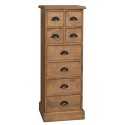 Narrow chest of drawers with 8 drawers