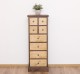 Narrow chest of drawers with 8 drawers