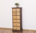 Narrow chest of drawers with 8 drawers