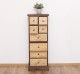 Narrow chest of drawers with 8 drawers