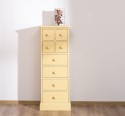 Narrow chest of drawers with 8 drawers