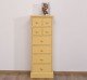 Narrow chest of drawers with 8 drawers