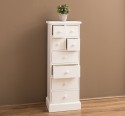 Narrow chest of drawers with 8 drawers