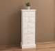 Narrow chest of drawers with 8 drawers