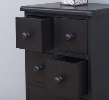 Narrow chest of drawers with 8 drawers