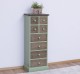 Narrow chest of drawers with 8 drawers