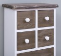 Narrow chest of drawers with 8 drawers