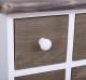 Narrow chest of drawers with 8 drawers