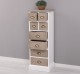 Narrow chest of drawers with 8 drawers