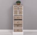 Narrow chest of drawers with 8 drawers